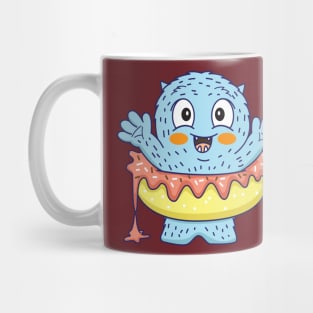 Monster donut cute Mug